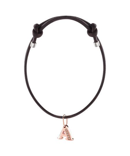 Bracelet Damiani Femme My First Lettere in Or 0.1 Ct 20062601 - 20062601